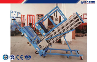 Self-propelled aerial work platform , Mobile elevating work platform safety single / double mast